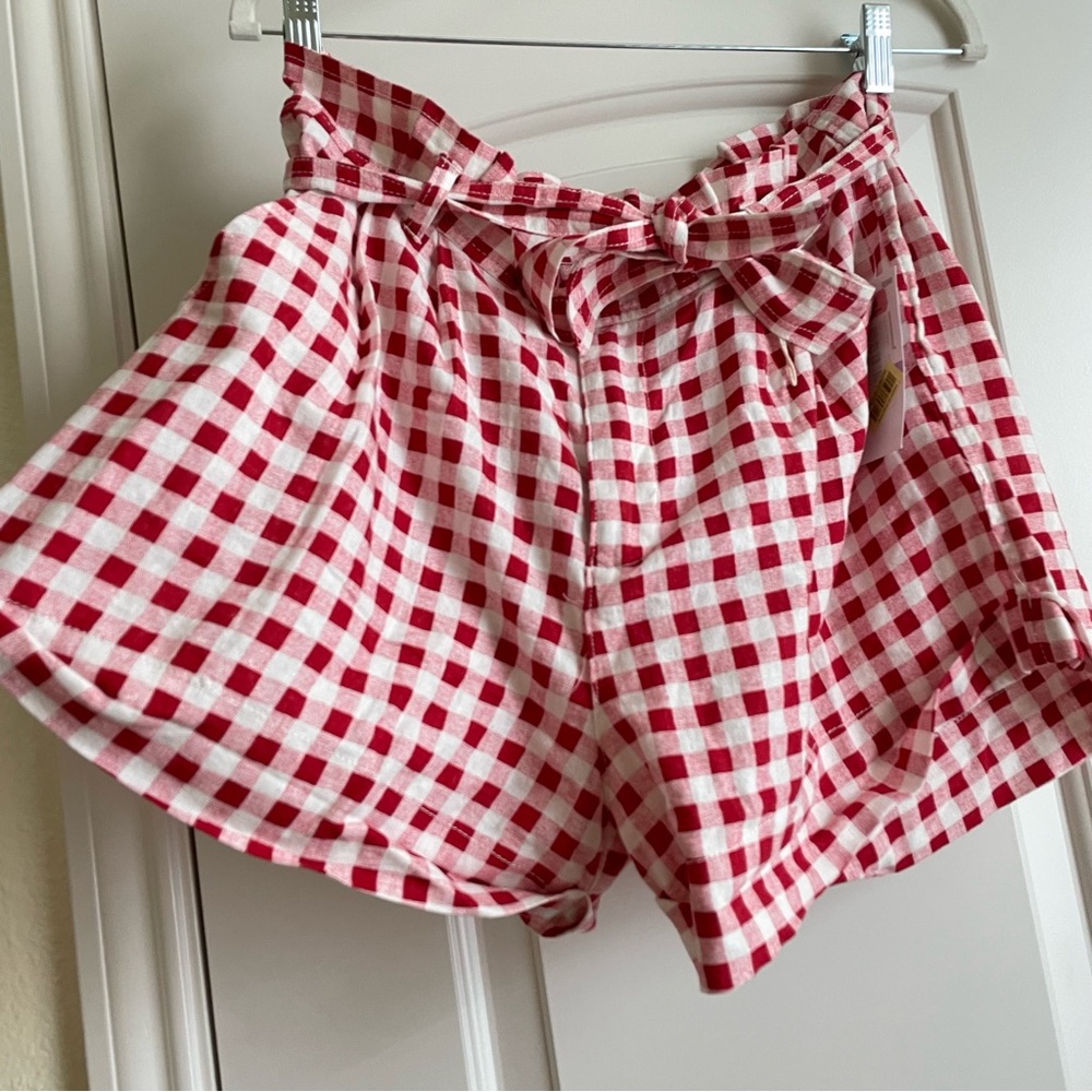 Jolt Gingham Checkered Shorts